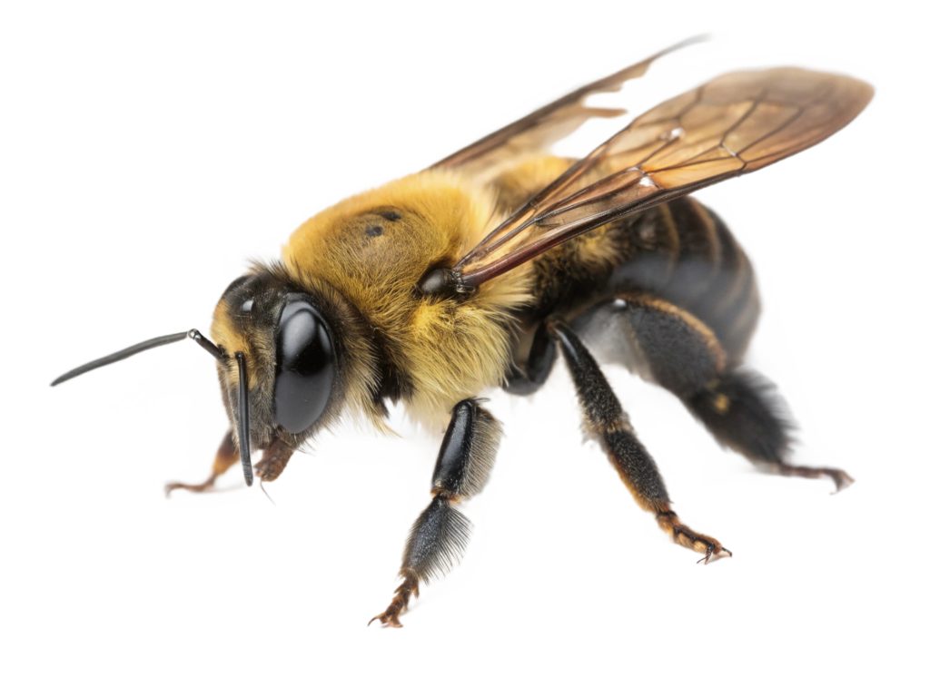 The Valley Carpenter Bee Is Drilling Perfect Holes in Your Fence